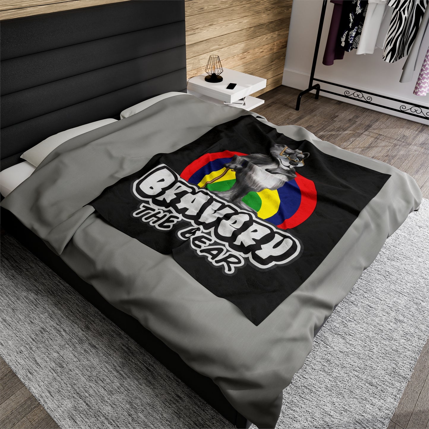 Bravery Velveteen Plush Blanket