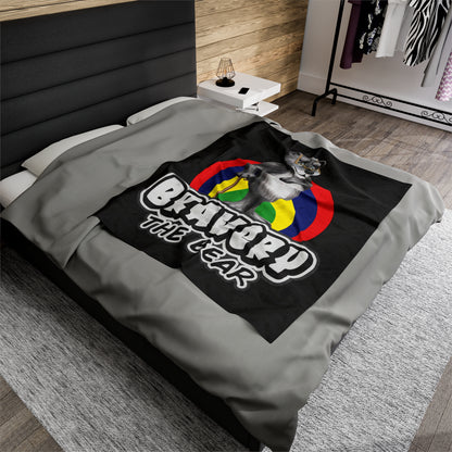 Bravery Velveteen Plush Blanket