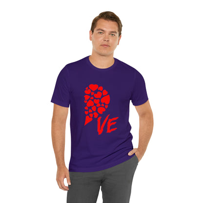 Couples Heart Short Sleeve Tee