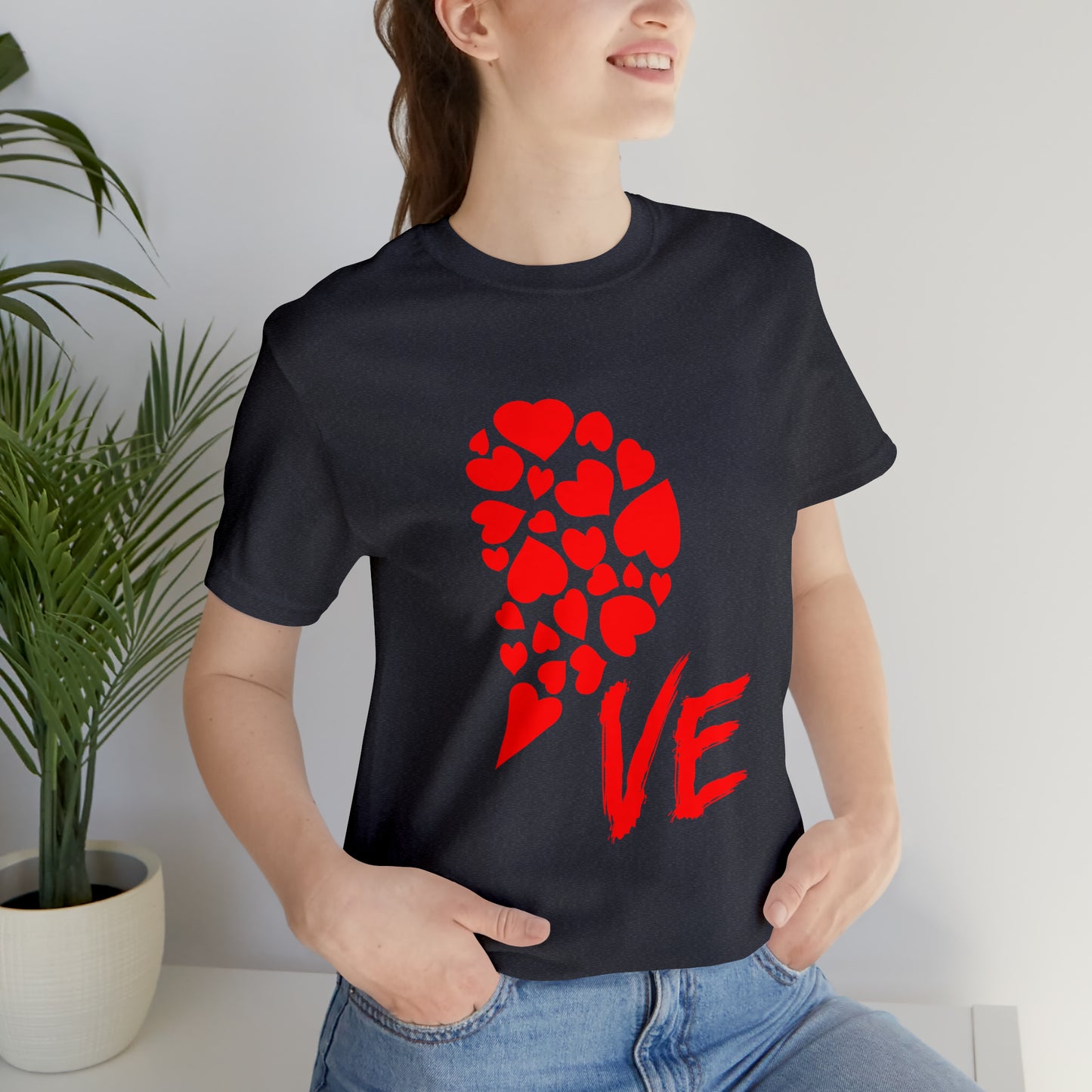 Couples Heart Short Sleeve Tee