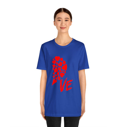 Couples Heart Short Sleeve Tee