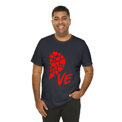Couples Heart Short Sleeve Tee