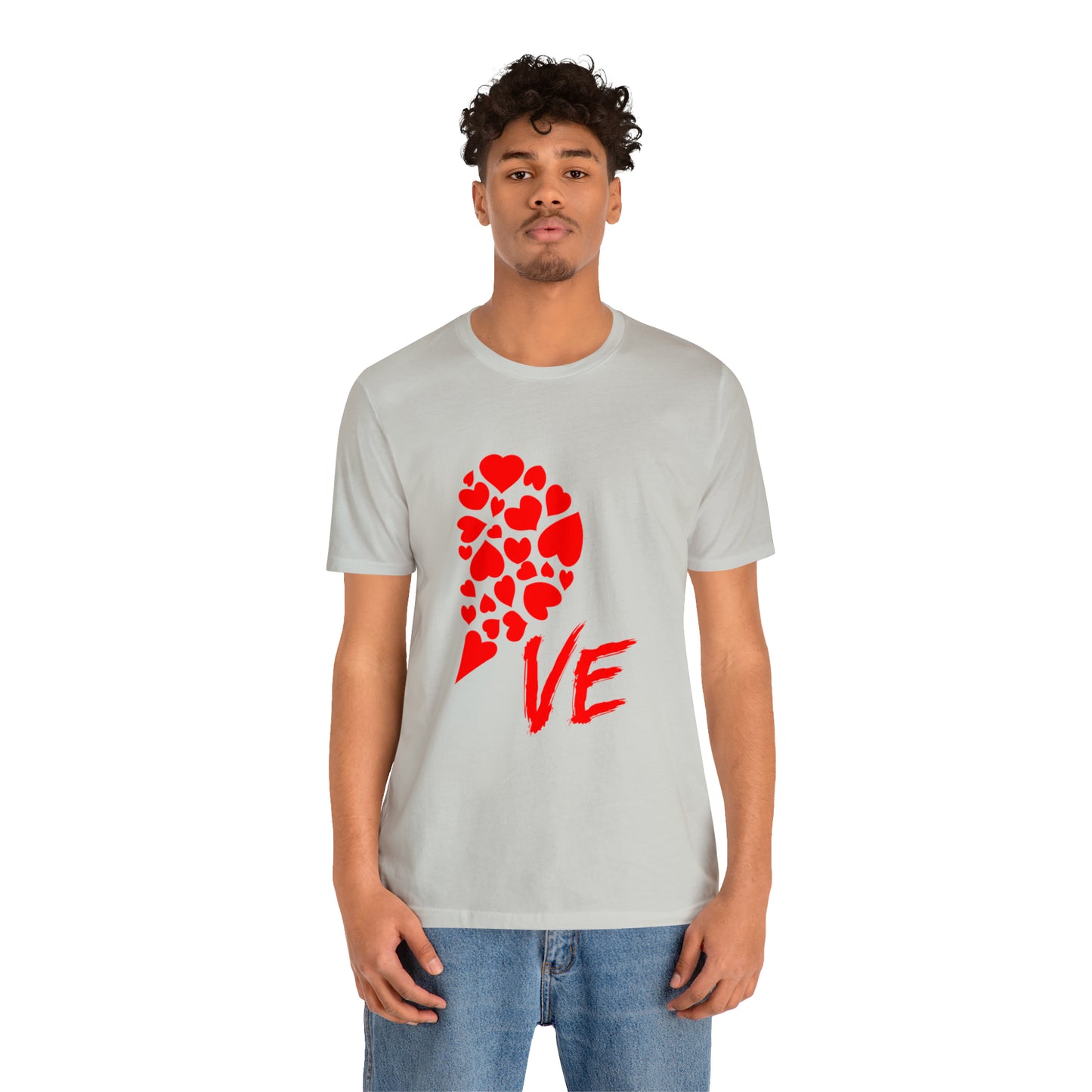 Couples Heart Short Sleeve Tee