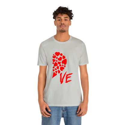 Couples Heart Short Sleeve Tee