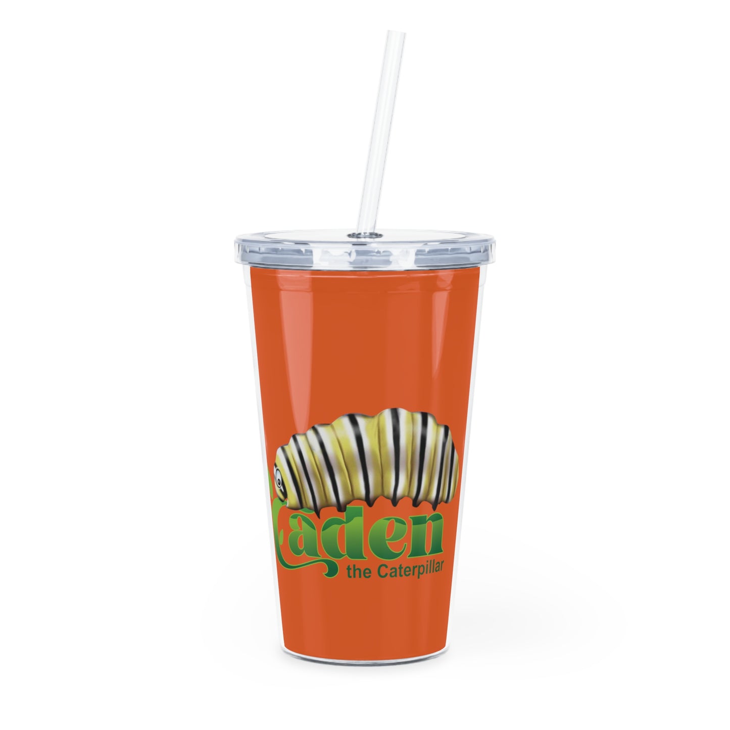 Caden Plastic Tumbler with Straw