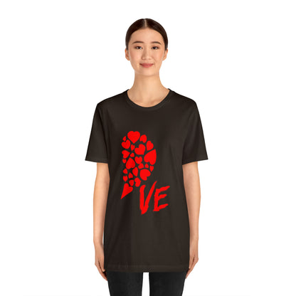 Couples Heart Short Sleeve Tee
