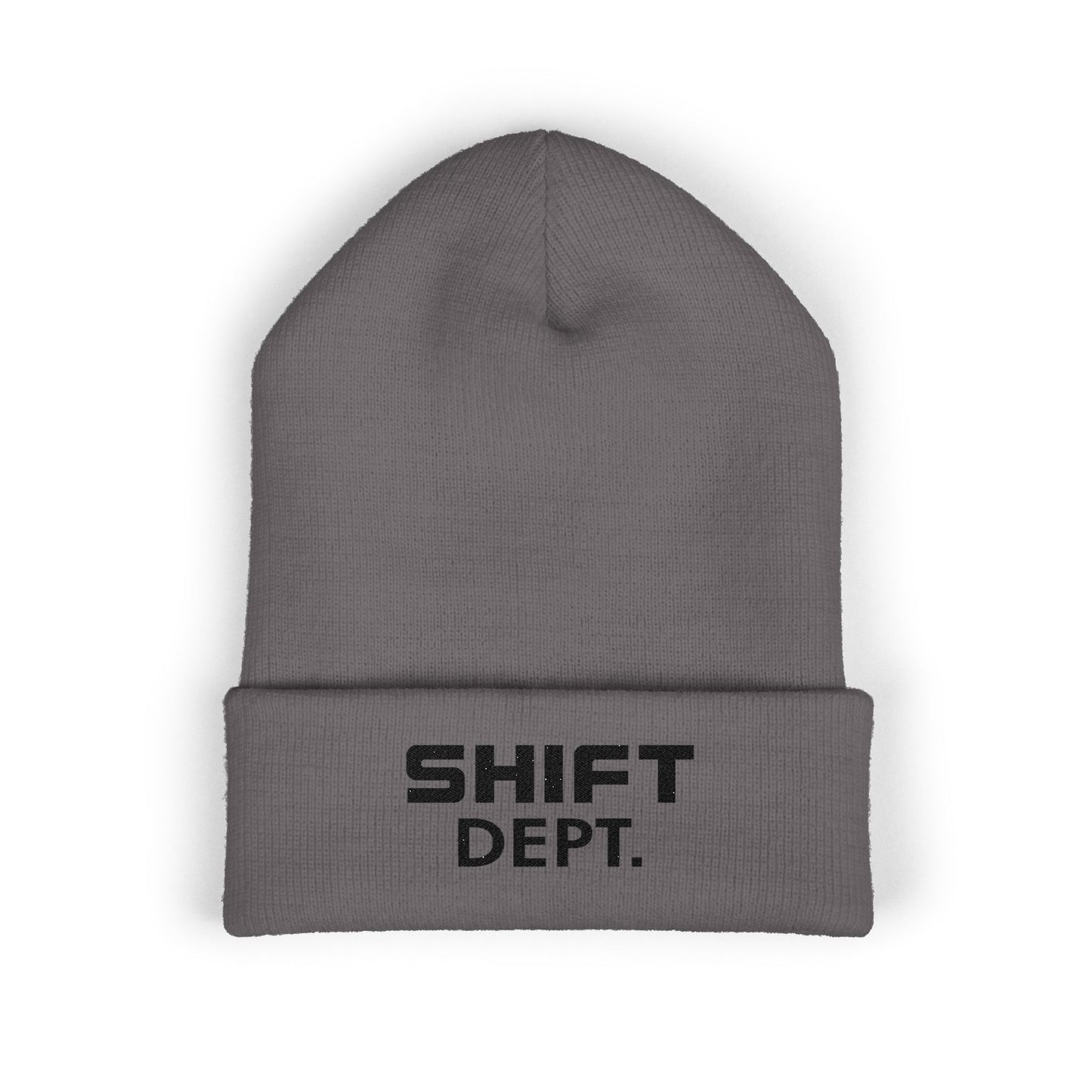 SHIFT Dept Classic Cuffed Beanie (Embroidery)