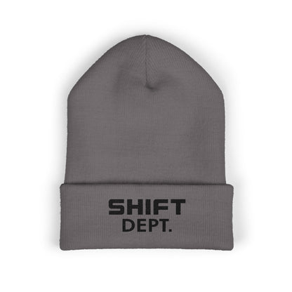 SHIFT Dept Classic Cuffed Beanie (Embroidery)
