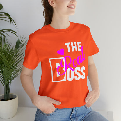 The Real Boss Short Sleeve Tee