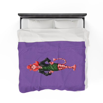 Serenity Velveteen Plush Blanket