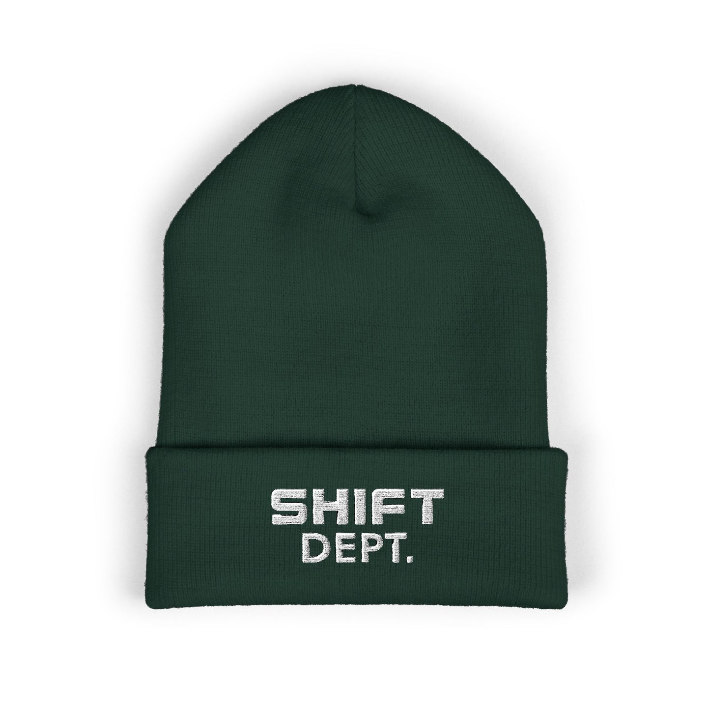 SHIFT Dept Classic Cuffed Beanie (Embroidery)