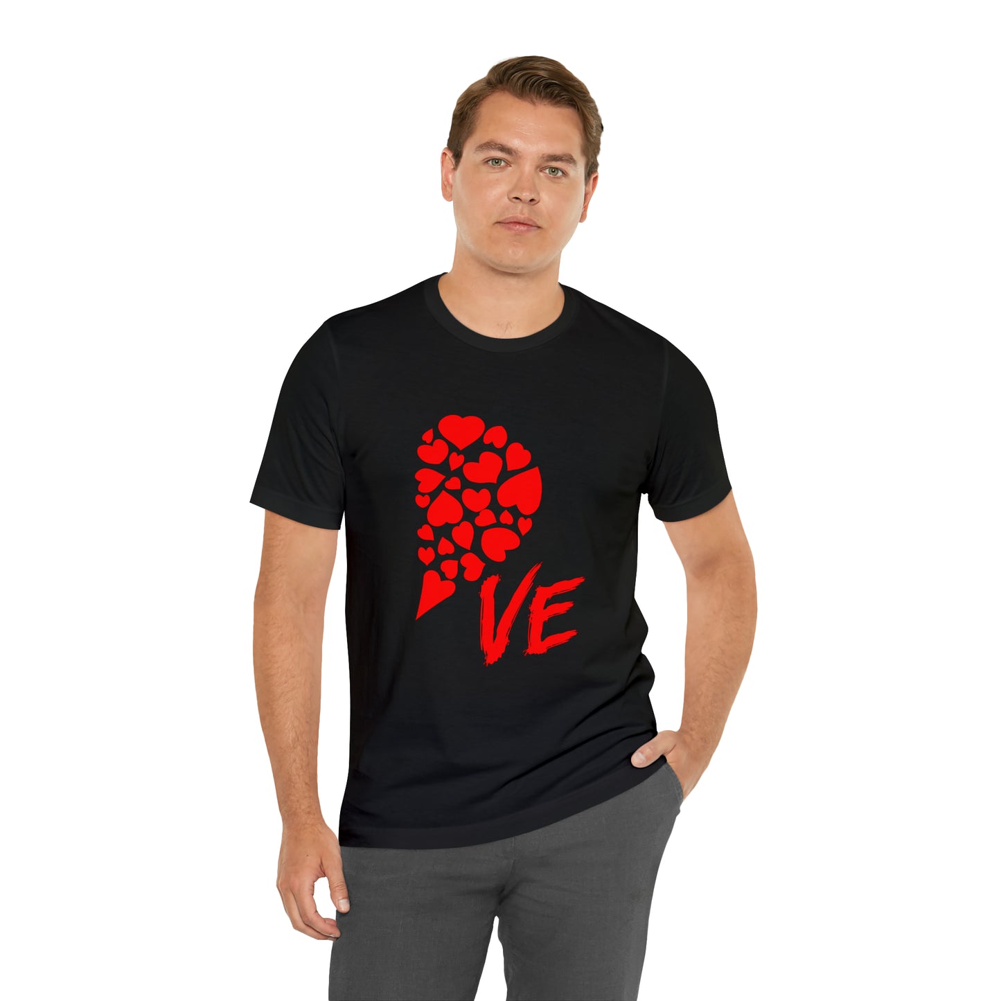 Couples Heart Short Sleeve Tee