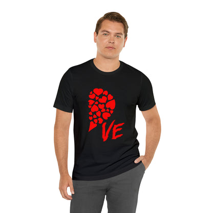 Couples Heart Short Sleeve Tee