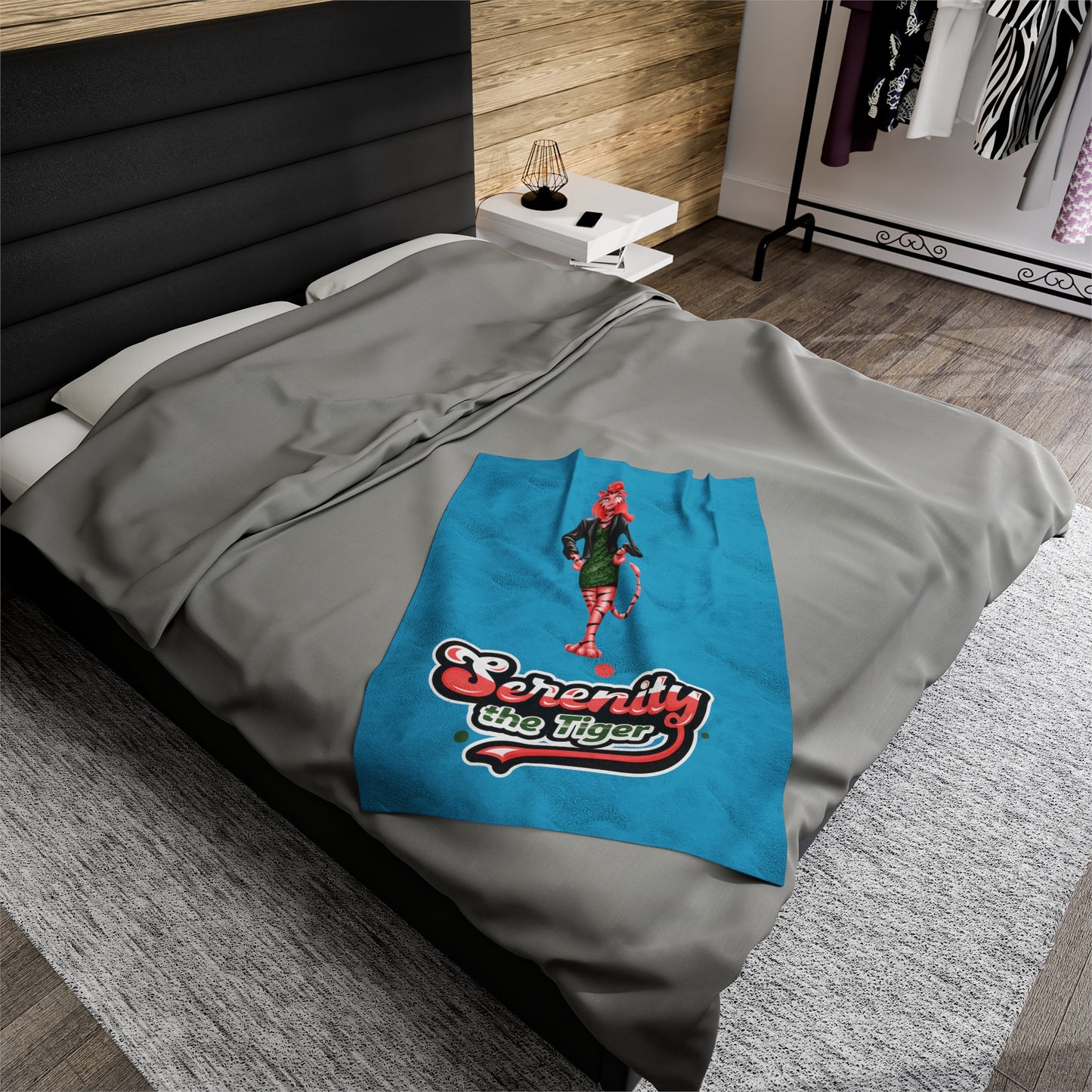 Serenity Velveteen Plush Blanket