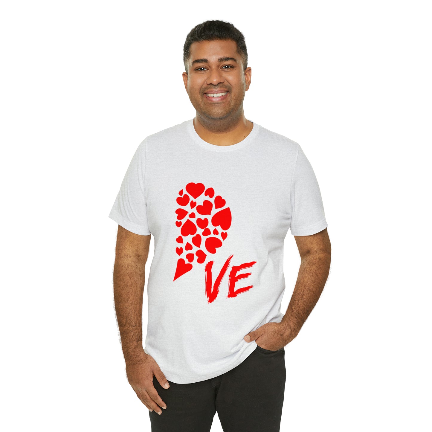 Couples Heart Short Sleeve Tee