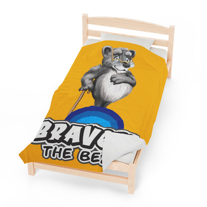 Bravery Velveteen Plush Blanket