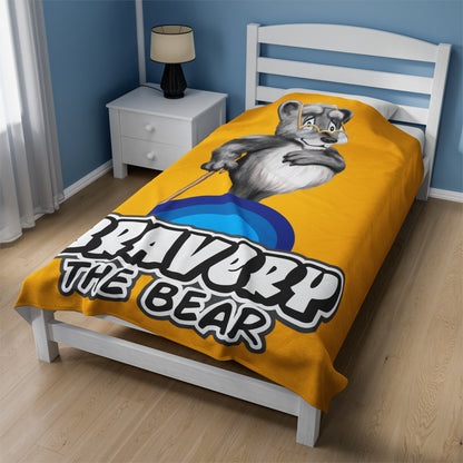 Bravery Velveteen Plush Blanket