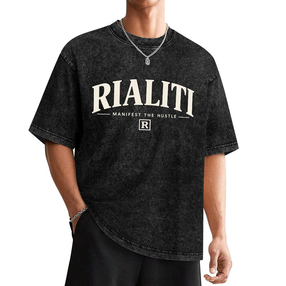 RIALITI Exclusive Oversized Oversized Men's T-shirt