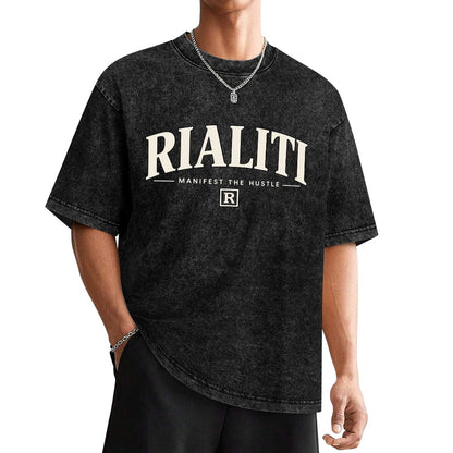 RIALITI Exclusive Oversized Oversized Men's T-shirt