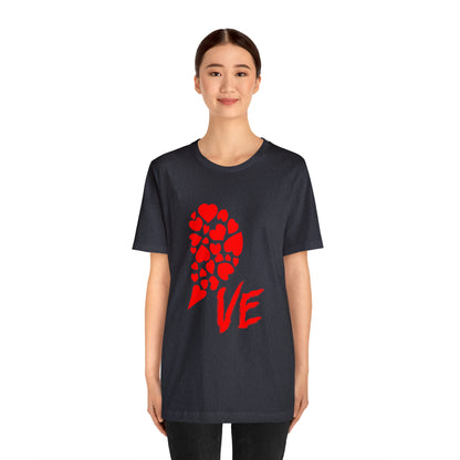 Couples Heart Short Sleeve Tee