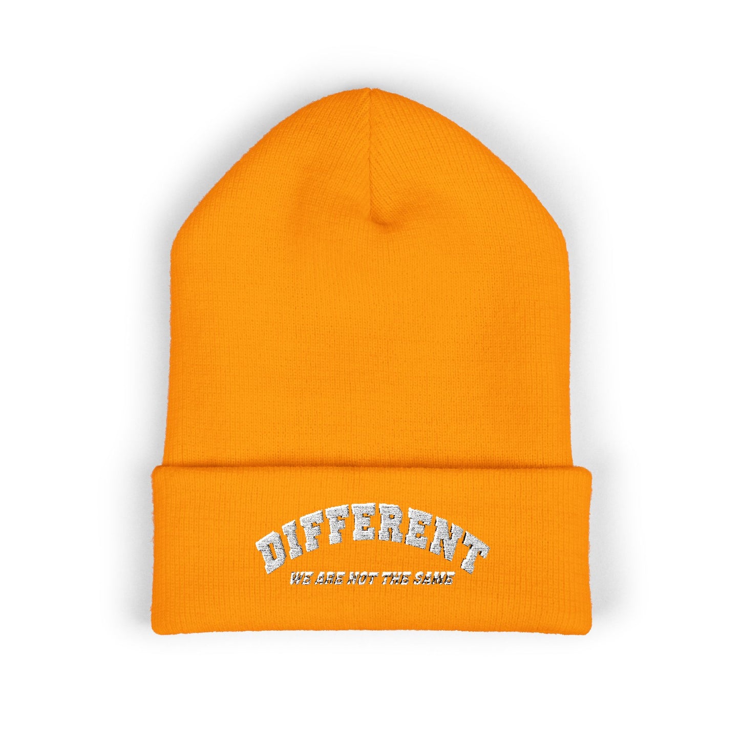 DIFFERENT Classic Cuffed Beanie (Embroidery)