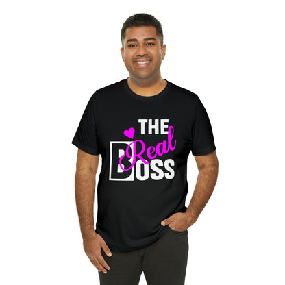 The Real Boss Short Sleeve Tee