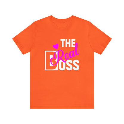 The Real Boss Short Sleeve Tee