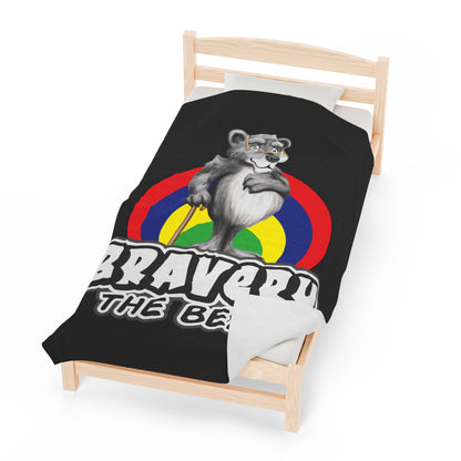 Bravery Velveteen Plush Blanket
