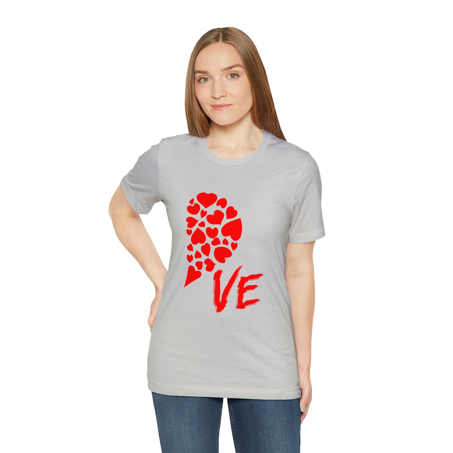 Couples Heart Short Sleeve Tee
