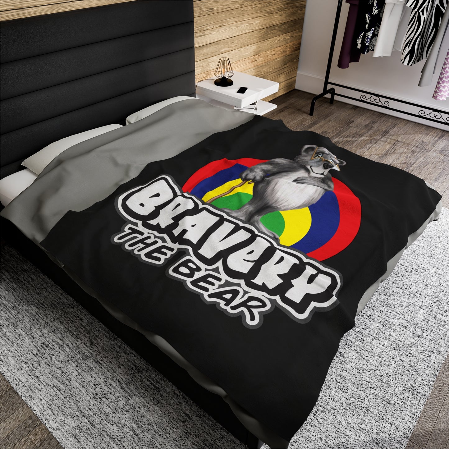 Bravery Velveteen Plush Blanket