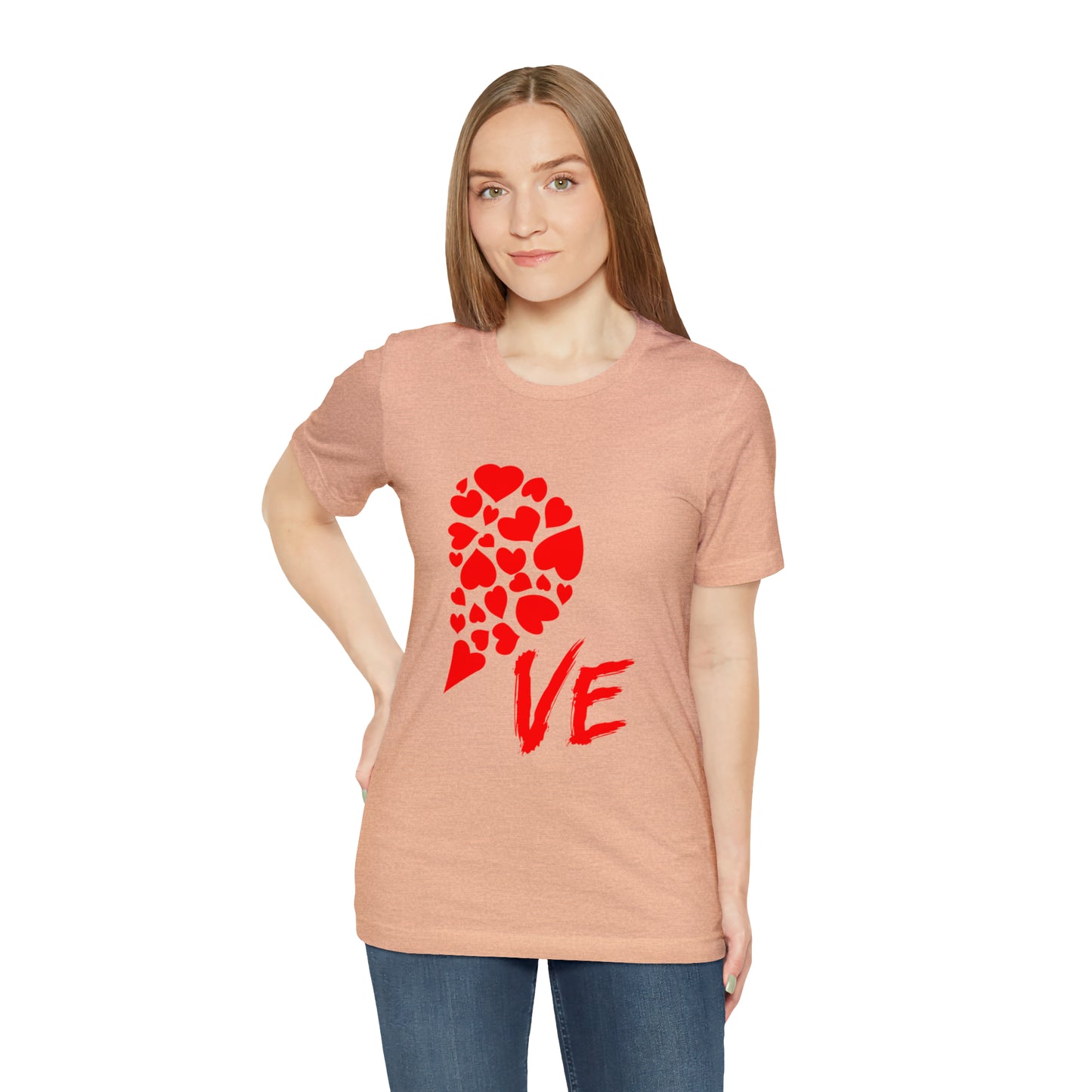 Couples Heart Short Sleeve Tee