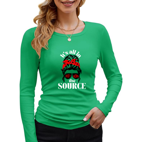 Female Unisex Long-Sleeve T-Shirt