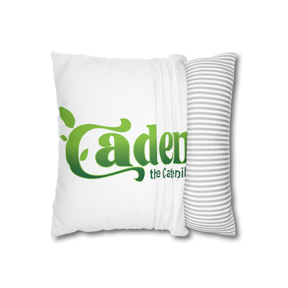 Caden Spun Polyester Square Pillow Case