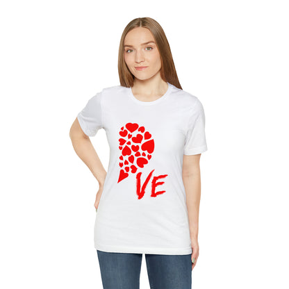 Couples Heart Short Sleeve Tee