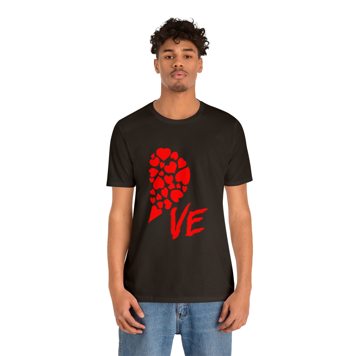 Couples Heart Short Sleeve Tee