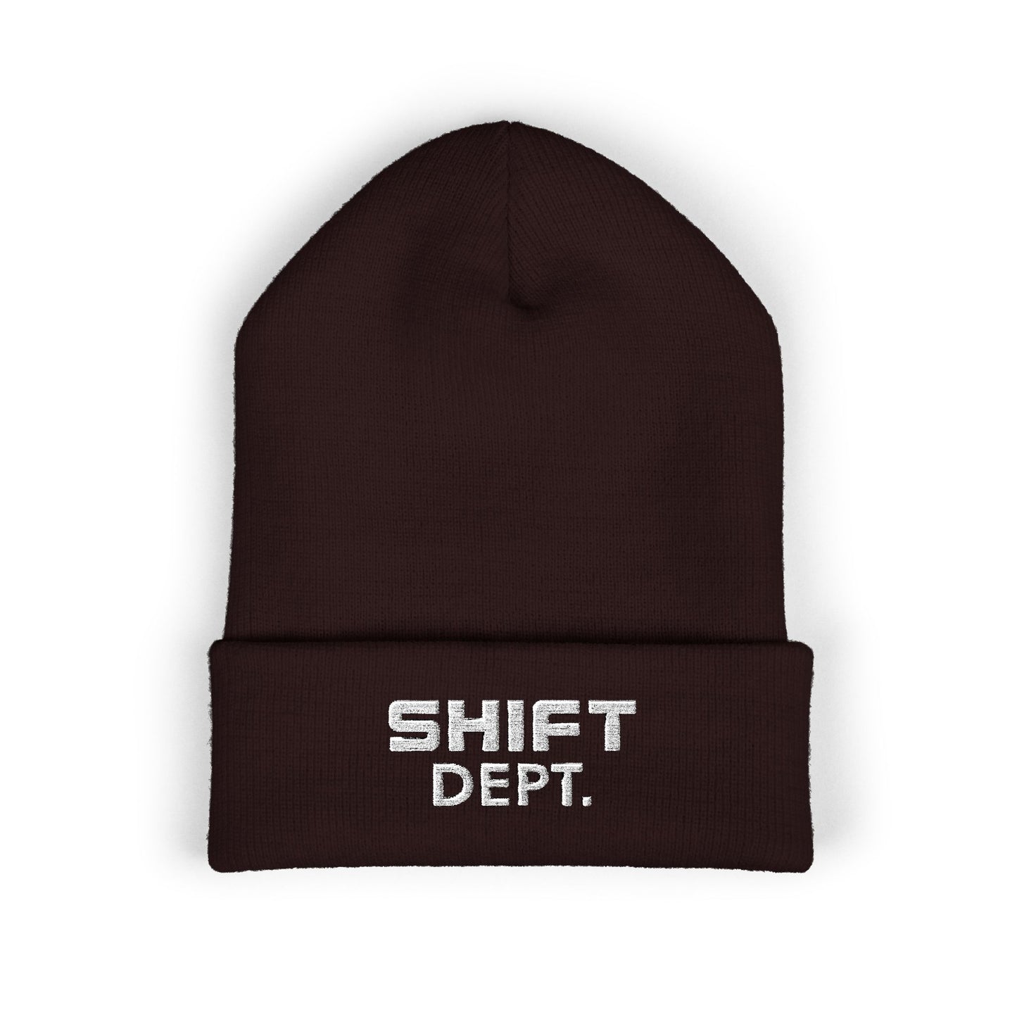 SHIFT Dept Classic Cuffed Beanie (Embroidery)