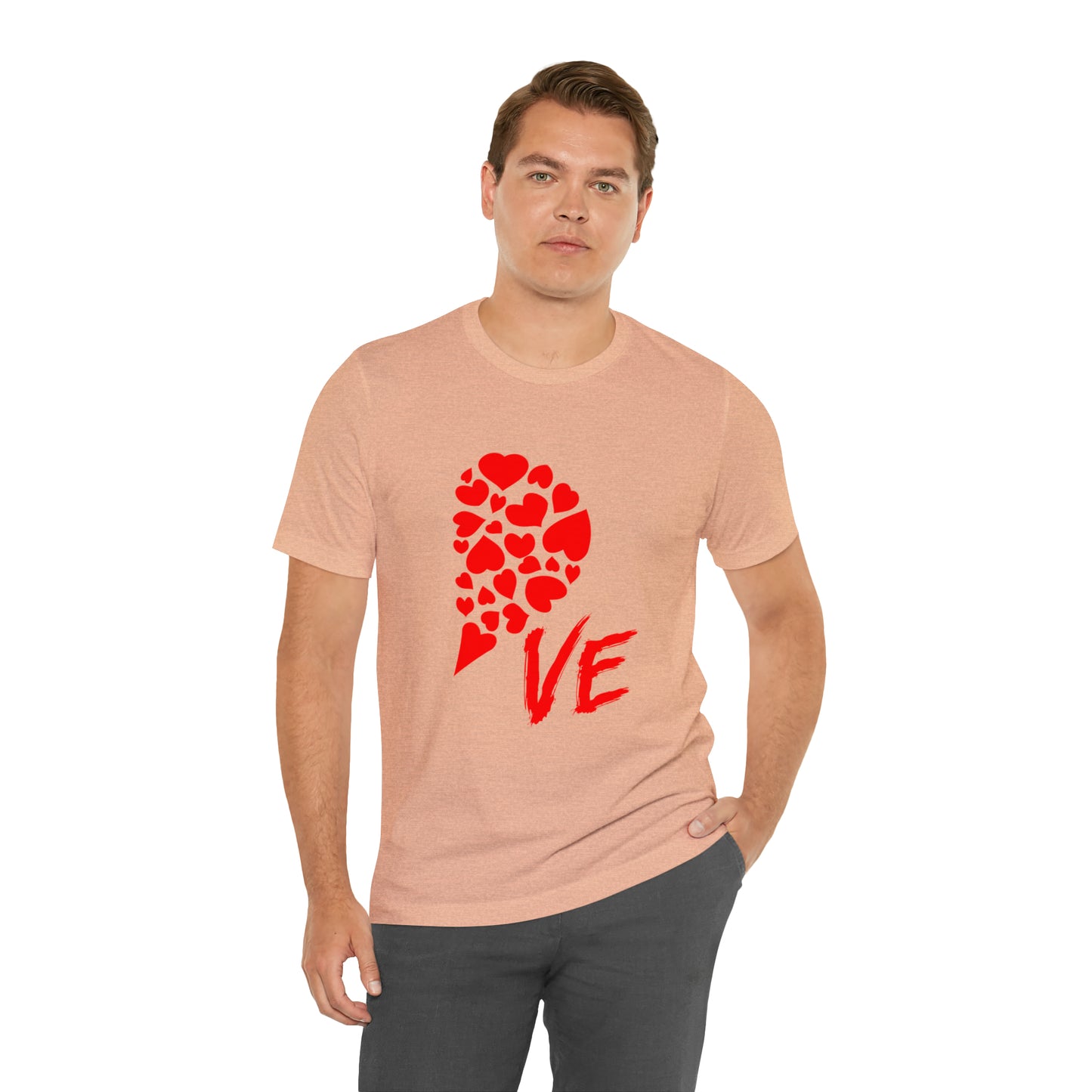 Couples Heart Short Sleeve Tee