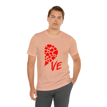 Couples Heart Short Sleeve Tee