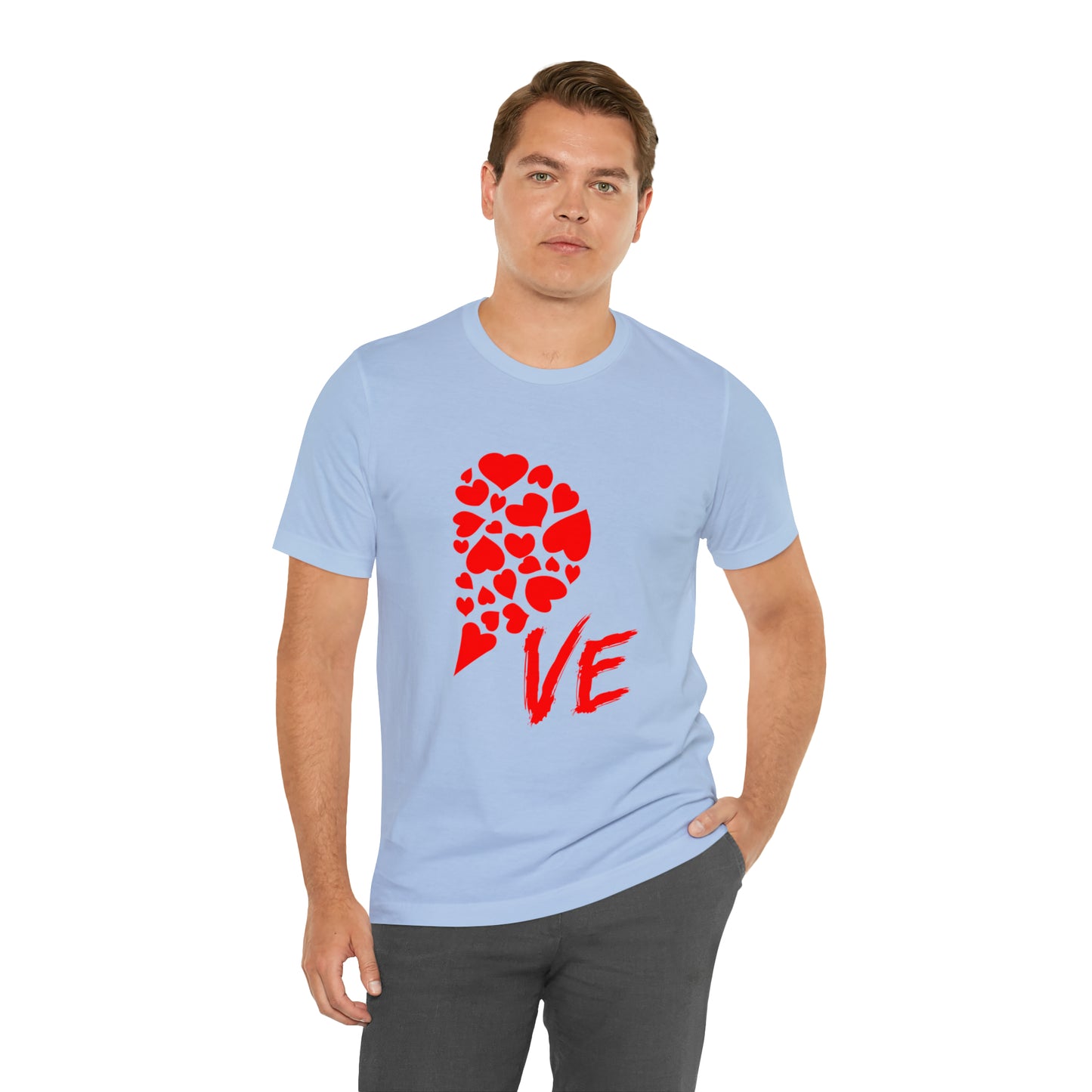 Couples Heart Short Sleeve Tee