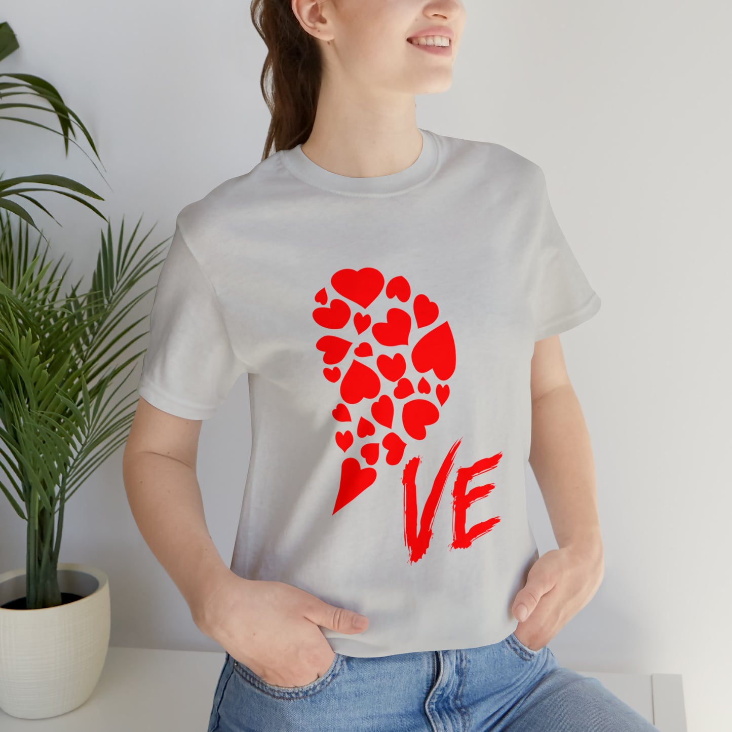 Couples Heart Short Sleeve Tee
