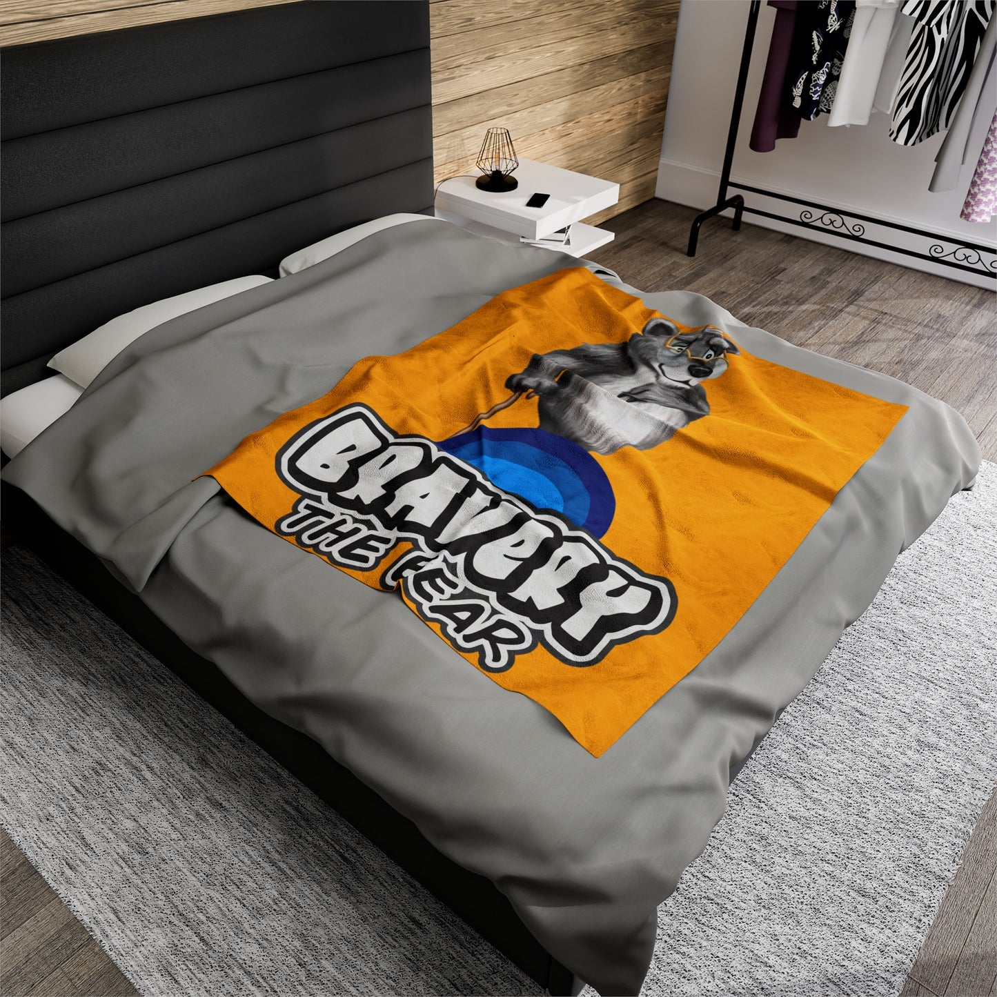 Bravery Velveteen Plush Blanket