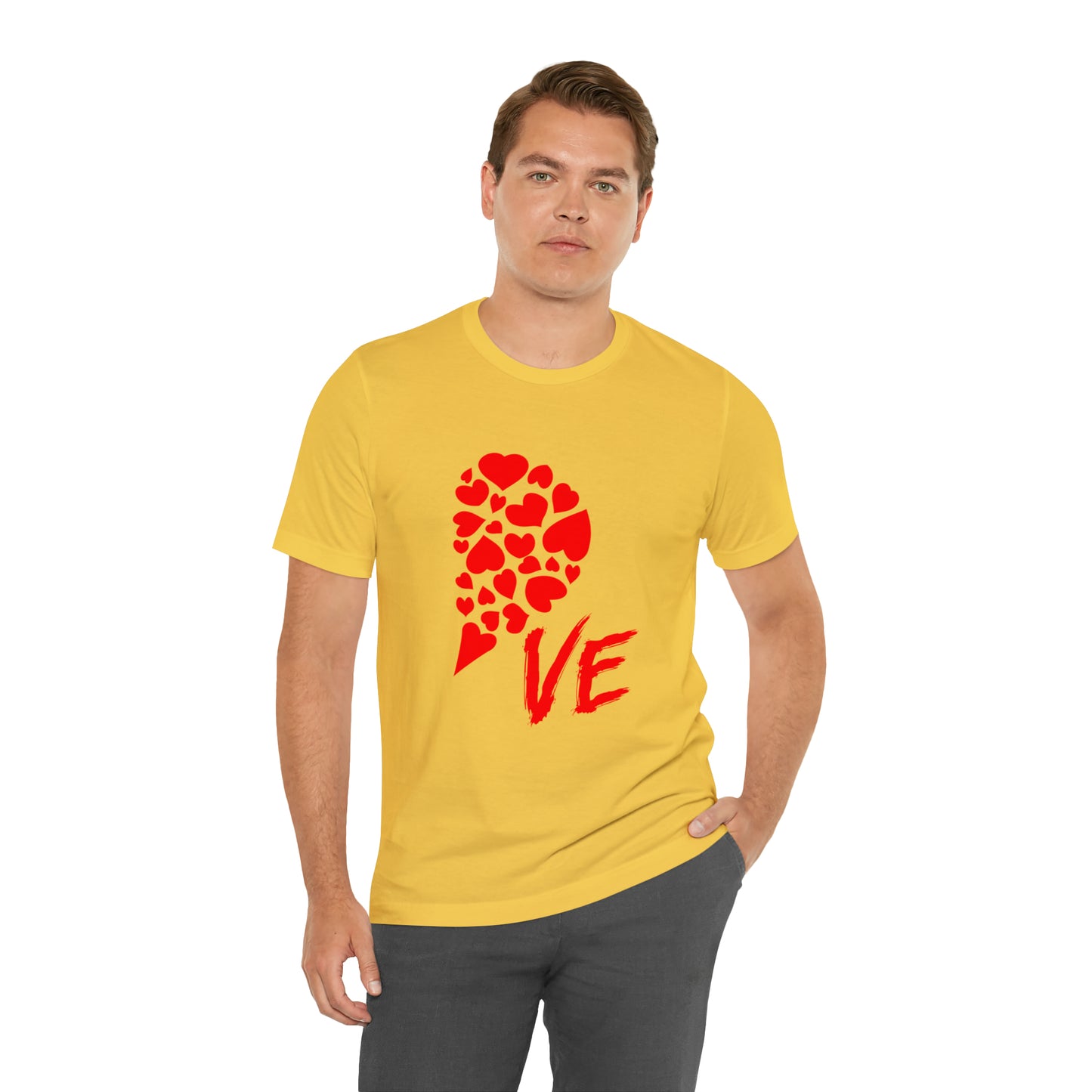 Couples Heart Short Sleeve Tee