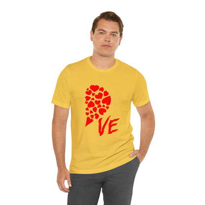 Couples Heart Short Sleeve Tee