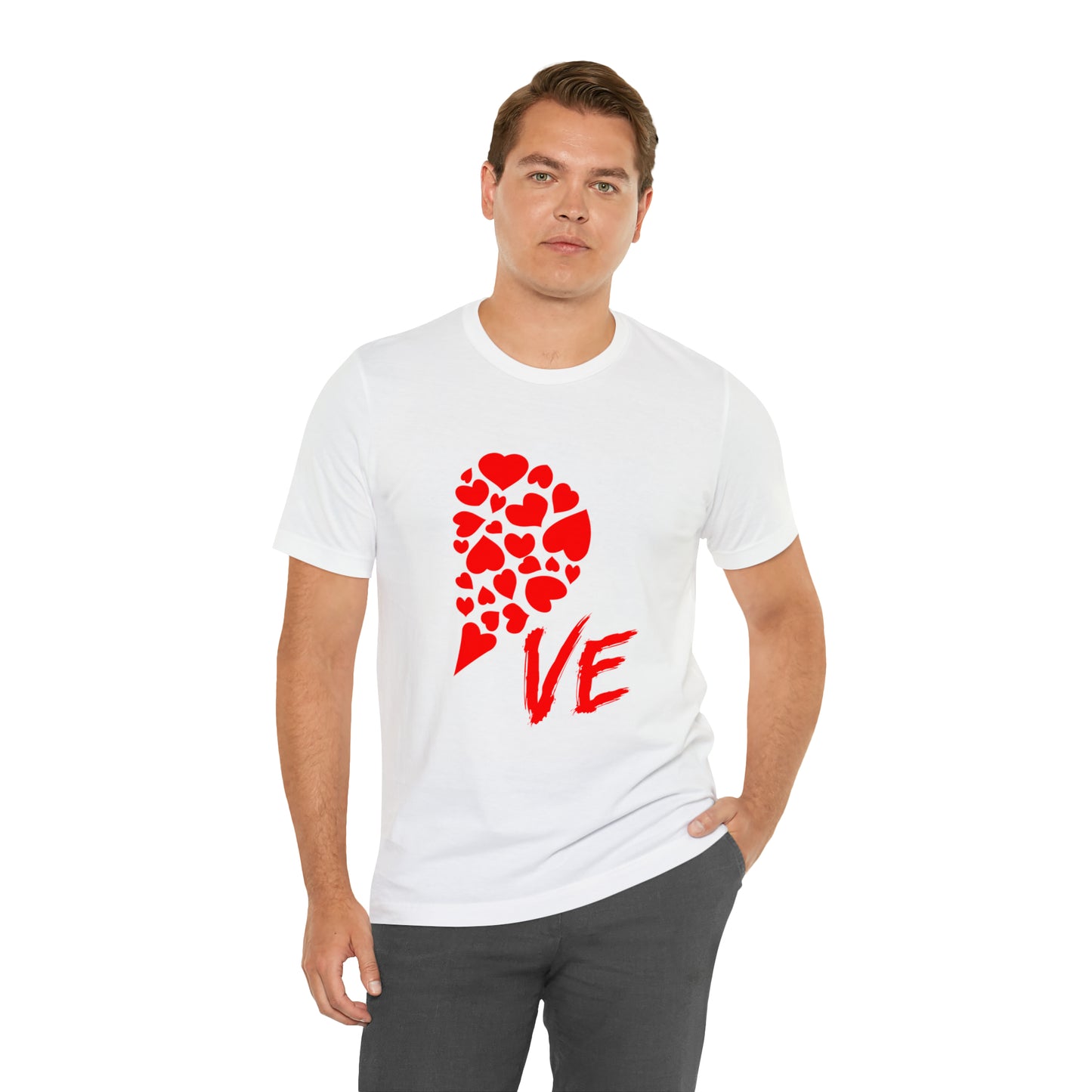 Couples Heart Short Sleeve Tee
