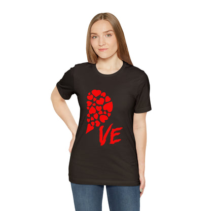 Couples Heart Short Sleeve Tee