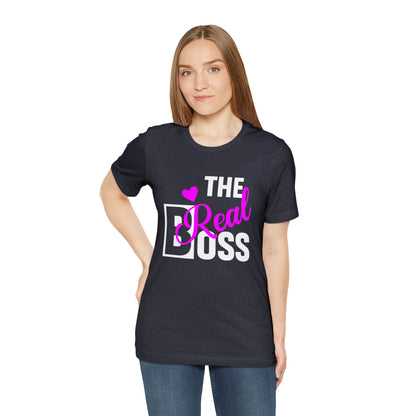 The Real Boss Short Sleeve Tee