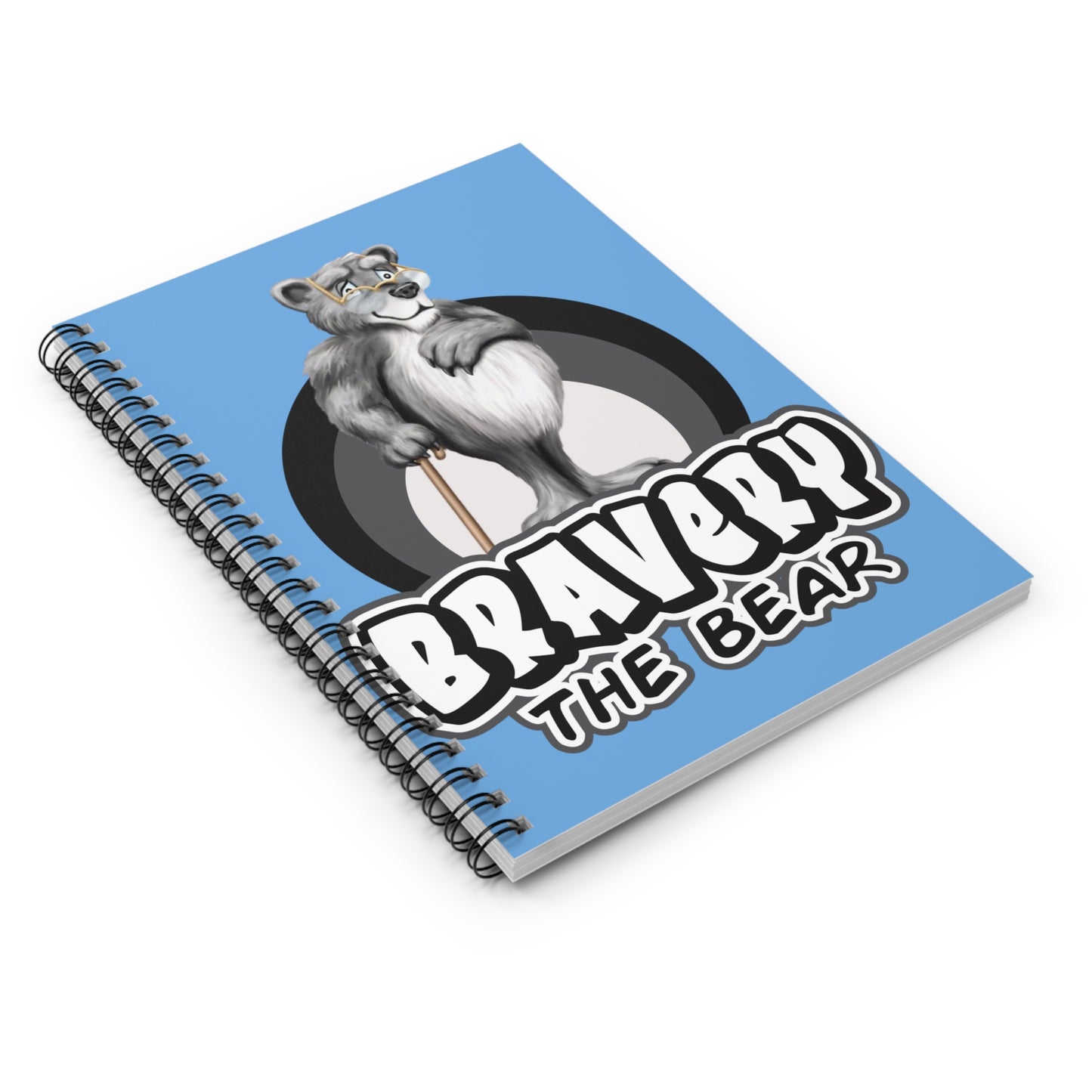 BraverySpiral Notebook - Ruled Line