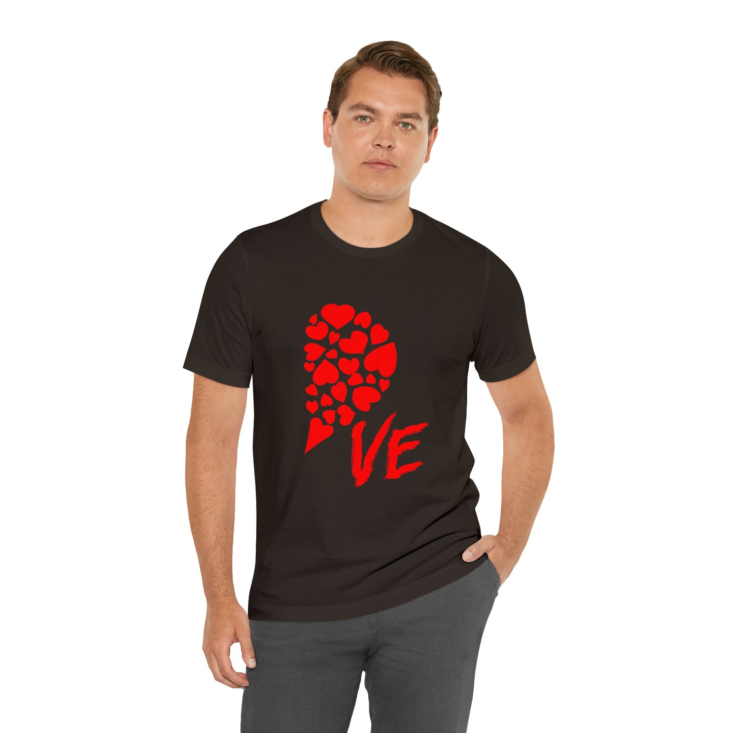 Couples Heart Short Sleeve Tee