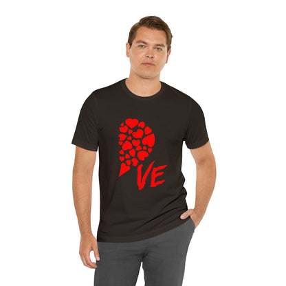 Couples Heart Short Sleeve Tee