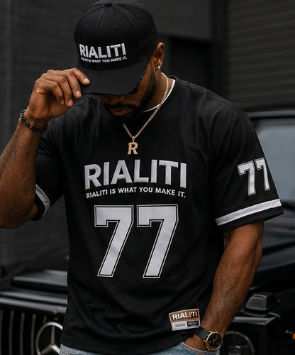 RIALITI Premium cap white logo